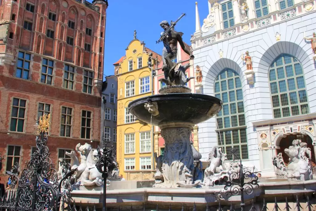 Fontanna Neptuna w Gdańsku