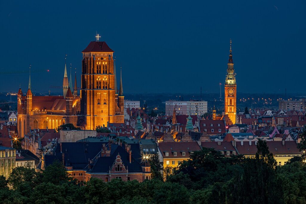 Bazylika Mariacka w Gdańsku - największy ceglany kościół w Europie