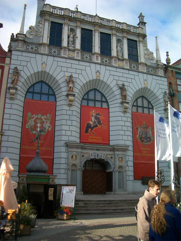 Ratusz Głównego Miasta i Dwór Artusa w Gdańsku