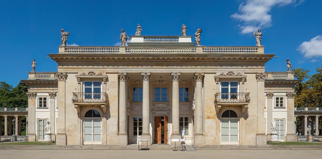 Pałac na wyspie w Warszawskich Łazienkach