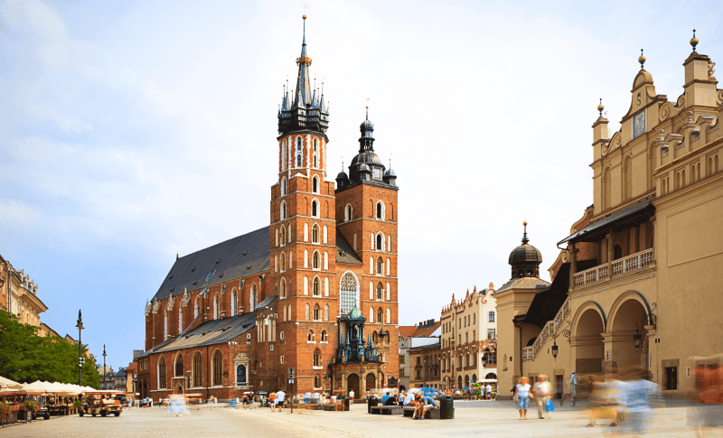Kościół Mariacki przy Rynku Głównym w Krakowie