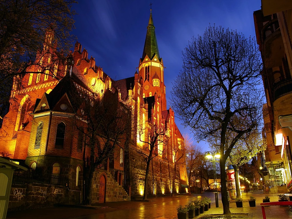 Zabytkowy kościół św. Jerzego w Sopocie