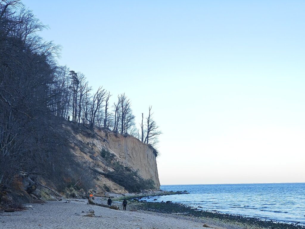 Klif Orłowski - naturalny klif na wybrzeżu Gdyni